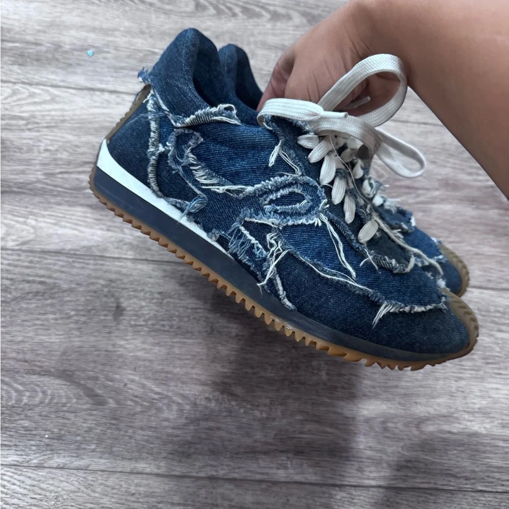 LOEWE Denim Flow Sneaker 38 - Picture 3 of 13